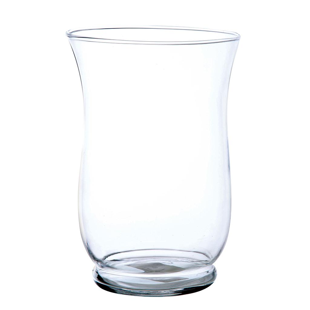PHOTOPHORE VERRE TRANSPARENT HURRICANE VERRERIE TRANSPARENTE_ H 20 x Diam 13,5cm_1519