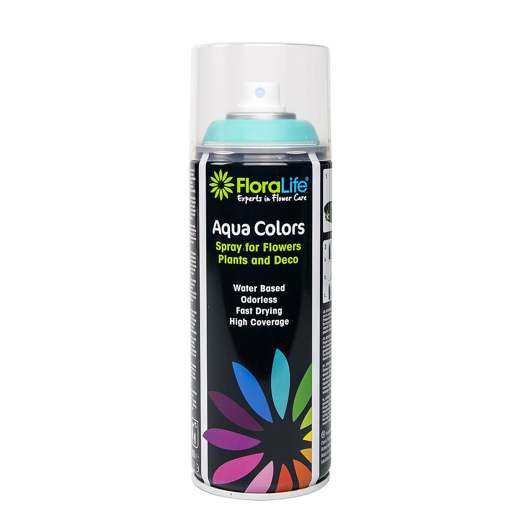 SPRAY PEINTURE POUR FLEURS_AQUA COLORS_OASIS FLORALIFE _VERT MENTHE 400ml_30-20580