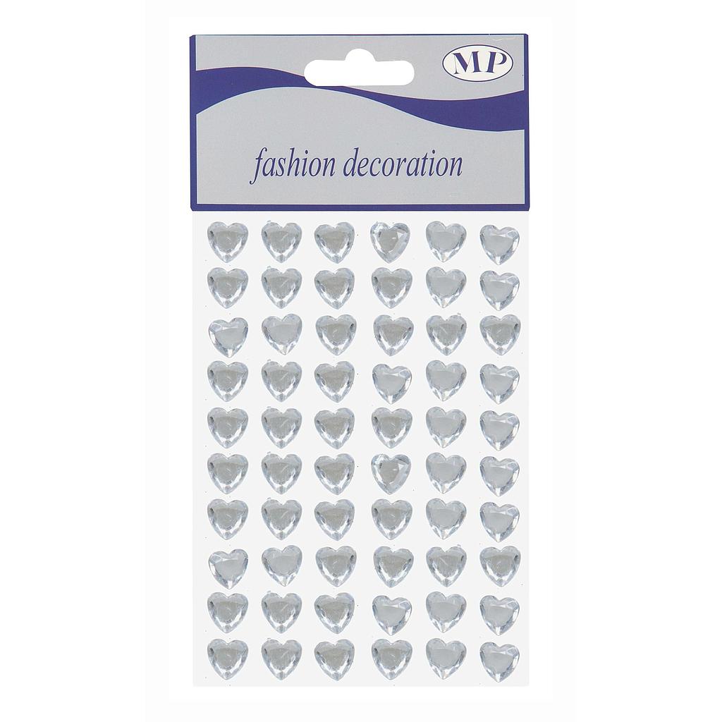STICKERS COEUR x60pcs_12mm_T107P