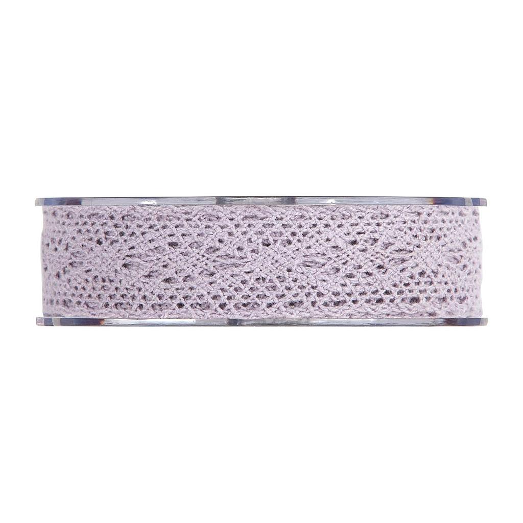 RUBAN DENTELLE 25mm x 8m_ LAVANDE_2483M 44 