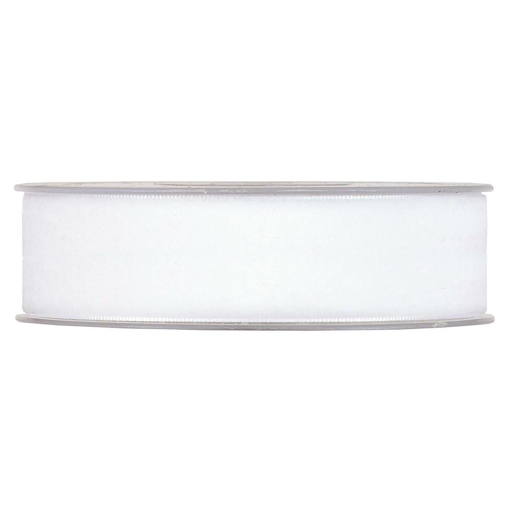 RUBAN VELOURS BLANC 25mm x 9m_3411M 01